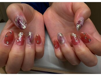 アンドローブ 銀座店(&robe)/フェミニンネイル