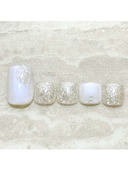 ネイルサロンアジアン 池袋店/平日限定★フットネイル¥5500