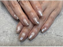 ネイルサロンファストネイルプラス 新宿店(FAST NAIL PLUS)/2026冬ネイル【ミラーネイル】