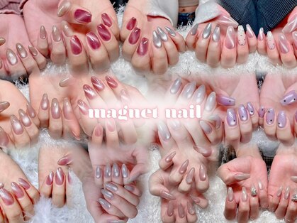 Cimple.nail【シンプル】ワンカラー/マグネット/定額ネイル/チップ長さだしの写真