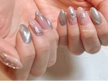 ディアネイル(dear.nail)/ハワイアンジュエリー×ゴールド