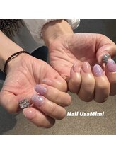ネイル ウサミミ(Nail UsaMimi)/ビジューネイル
