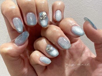 リグネイル 草加(rig nail)/マグ×オーロラビジュー