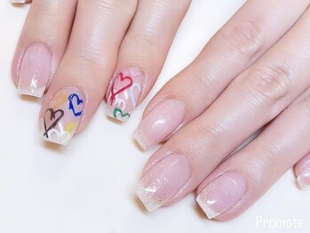 プロモート 岡山城下店(Promote)/ハートネイル【岡山】