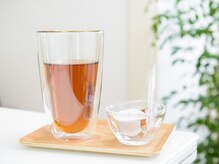 紫苑/サービスのウエルカムドリンク♪