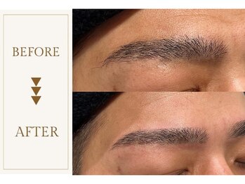 ヴァイス(VAICE)/眉毛WAX脱毛/メンズ/アイブロウ