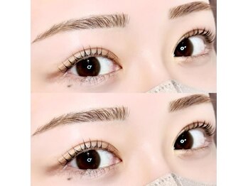 フェイン 明治神宮前店(fein.)/束感ラッシュリフト＋アイブロウ
