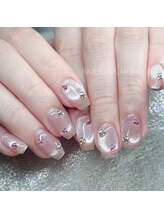 クイーンズビューティーサロン 新宿本店(Queen's beauty salon)/長さだし　マグネットパラジェル