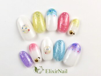エリクサーネイル 西武新宿(Elixir Nail)/定額b カジュアル/クーポン使用