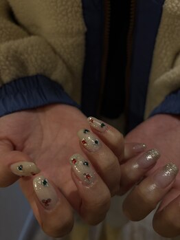 ザ コモン ネイル恵比寿(the common nail)/フラワーネイル