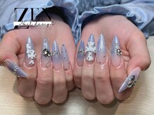 ゼン ネイル デザイン 池袋(ZEN NAIL DESIGN)/* 長 さだしやり放題×つけ放題
