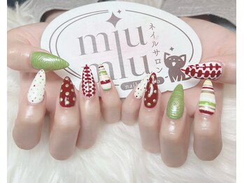 ミュウミュウ(miumiu)/春ネイル