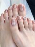 【フットネイル】マグネットorフラッシュ★!ギラギラも映える　¥7800→