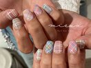 チェックネイル