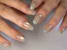 10本アート11500円梅雨 夏ネイル