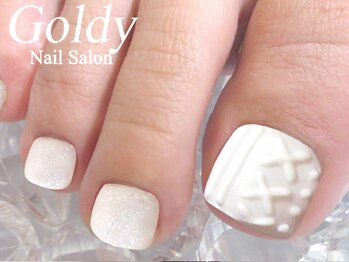 ネイルサロン ゴールディ(NAIL SALON GOLDY)/FOOT華やかコース