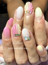 ノワール ネイルアンドスクール(Noire)/★マーメイドネイル★