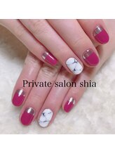 プライベートサロン シア(shia)/大理石＆ミラーネイル