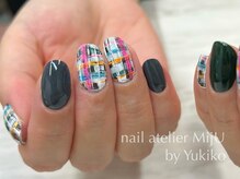 ネイル アトリエ ミジュ(nail atelier MijU)/ツイードネイル