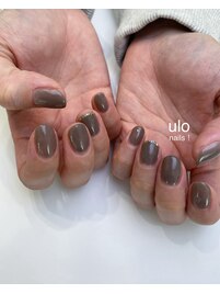 おしゃれなチャコールワンカラー