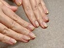 自爪育成＆ニュアンスネイル
