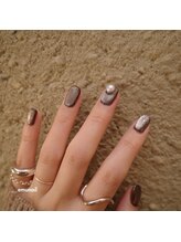 トップヘアーテラス(TOPHAIR TERRACE)/ニュアンスネイル/秋色