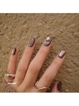 トップヘアーテラス(TOPHAIR TERRACE)/ニュアンスネイル/秋色