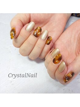 クリスタルネイル ゆめタウン夢彩都(CRYSTAL NAIL)/持ち込みデザイン