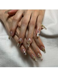 セーラームーン風ネイル♪