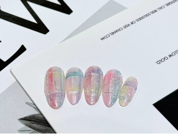 ハチドビューティ(8Do Beauty)の写真/【新規限定オフ無料】大人上品持ち込みネイルが¥8980★パーツ追加も◎大人の上品さを引き立てる仕上がり*