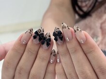 レイネイル 岡崎六名店(RAY NAIL)/レオパードネイル