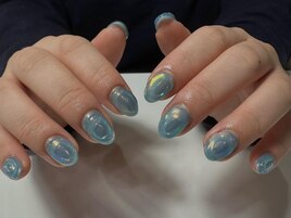 【Momoka.h】ブルーミラー