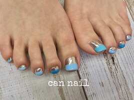 ミラーネイル♪フット♪