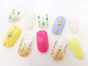 ネイルサロンクイール 宇都宮店(NAIL SALON QUILL)/デザインパーツネイル