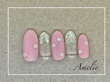 アメリ(Amelie)/ワンカラー/水滴/マット/ラメ