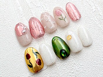 ワンラブネイルズ プラス(One Love Nails +PLUS)の写真/新宿東南口から徒歩1分！選べるトレンド＆シンプルアートがどなたでも¥4090～！やり放題も2プライス！