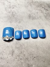 ネイルサロン キラップ(Nail Salon KiLAP)/フット☆大粒ストーンのせ￥7500