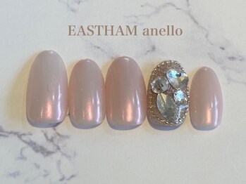 イーストハムアネーロネイル(EAST HAM anello nail)/韓国ネイル/ビジューアート/岐阜