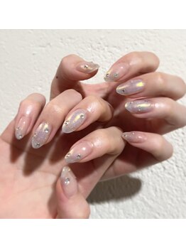 ブラン 札幌店(Blanc)/オーロラネイル