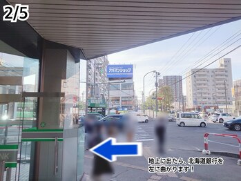 最後の整体 南郷18丁目駅院/当院までの道のり2