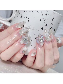 クイーンズビューティーサロン 新宿本店(Queen's beauty salon)/チップ長さ出し10本やり放題