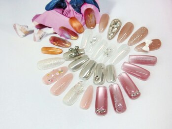 ブルーデイジー 栄本店(Blue daisy)の写真/ジェル★キャンペーン新規6000円7000円8000円デザイン200種類以上から選べます♪付替オフ無料&カラー変更OK