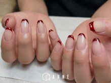 アンネ 渋谷店(ANNE)/パラジェル フレンチネイル