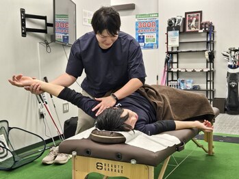 エヌ(N)/出張施術の様子
