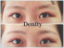 ネイルサロン デンティ(Dentty)/HBL(眉癖改善＋眉毛Wax)