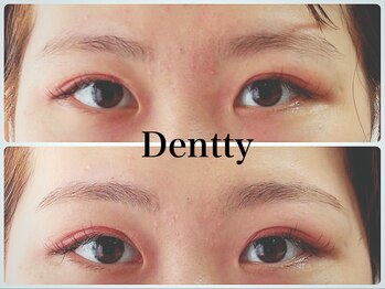 ネイルサロン デンティ(Dentty)/HBL(眉癖改善＋眉毛Wax)