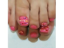 ネイルサロン コットンウィード(Nail Salon COTTON WEED)/ヨーヨー柄ネイル