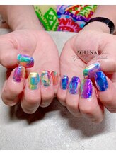 アグ ネイル(AGU NAIL)/琥珀糖ネイル