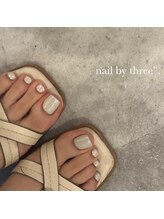 スリー(three.)/【フット】ワンカラー