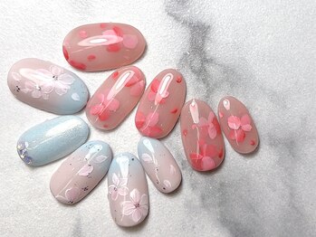 ナル バイ ネイルブレイク(Nalu by Nail Break)/桜×sakura